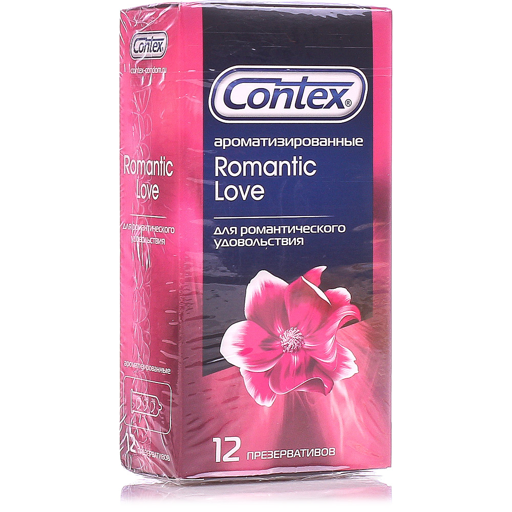 Презервативы ароматизированные Contex Romantic Love, 3 шт 8112031/3010298 - Contex - Ароматизированные презервативы - Купить