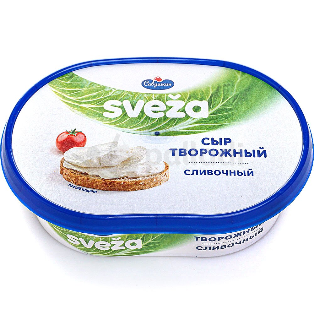 Сыр Савушкин творожный сливочный 60% 150г