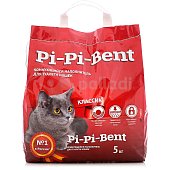 Наполнитель для кошек комкующийся Pi-Pi- Bent Классик 5кг