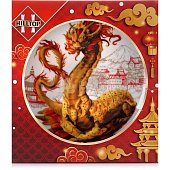 Чай Набор Хиллтоп 50г листовый+тарелка Императорский дракон