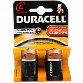 Батарейки Duracell Basic, тип C/LR14, 1,5V,2шт (1/10)
