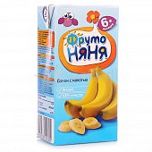 Сок Фруто Няня 200мл банан с мякотью т/п