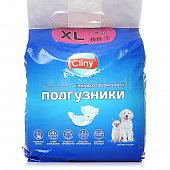 Подгузники для собак и кошек 15-30кг XL 7шт Cliny