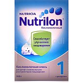 Молочная смесь NUTRILON 350гр №1 кисломолочная с рождения