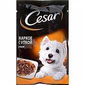 Корм для собак Cesar 85г жаркое с уткой в желе
