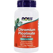 NOW Chromium Picolinate 200 mcg (100 капс)