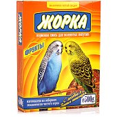 Кормовая смесь для волнистых попугаев  Фрукты 500 г Жорка