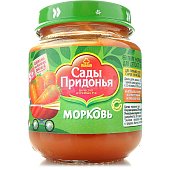 Пюре Сады Придонья 120г морковь ст/б с 5 месяцев
