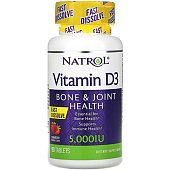 Natrol Vitamin D3 5000 IU (90 таб)
