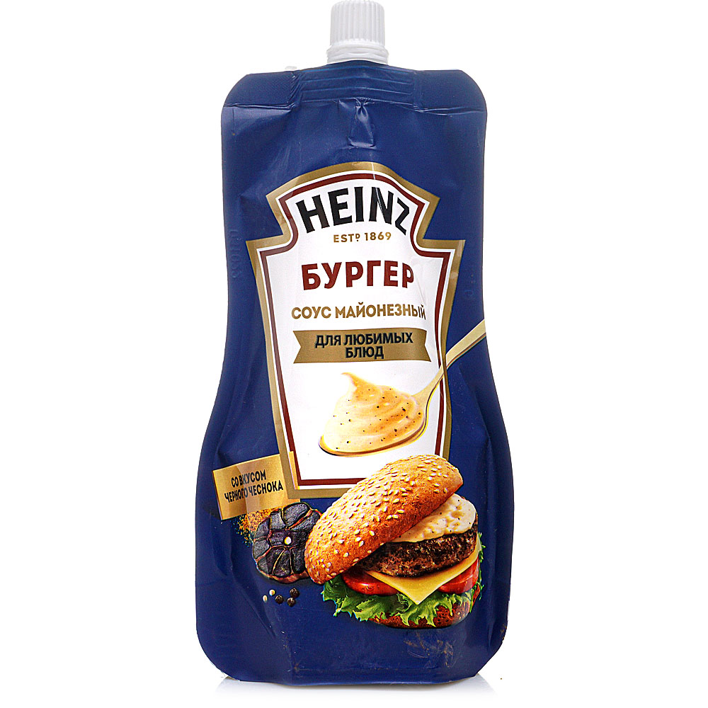 Соус Хайнс 230г Бургер майонезный купить за 199 руб. с доставкой на дом ...