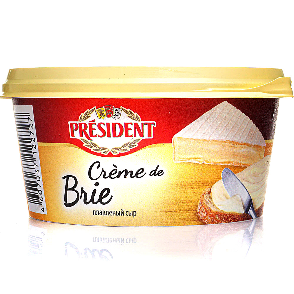 President creme. Президент Creme de Brie. Сыр President Creme de Brie. President Creme de Brie сыр плавленый 125г. Сыр President Creme de Brie 120 gr.