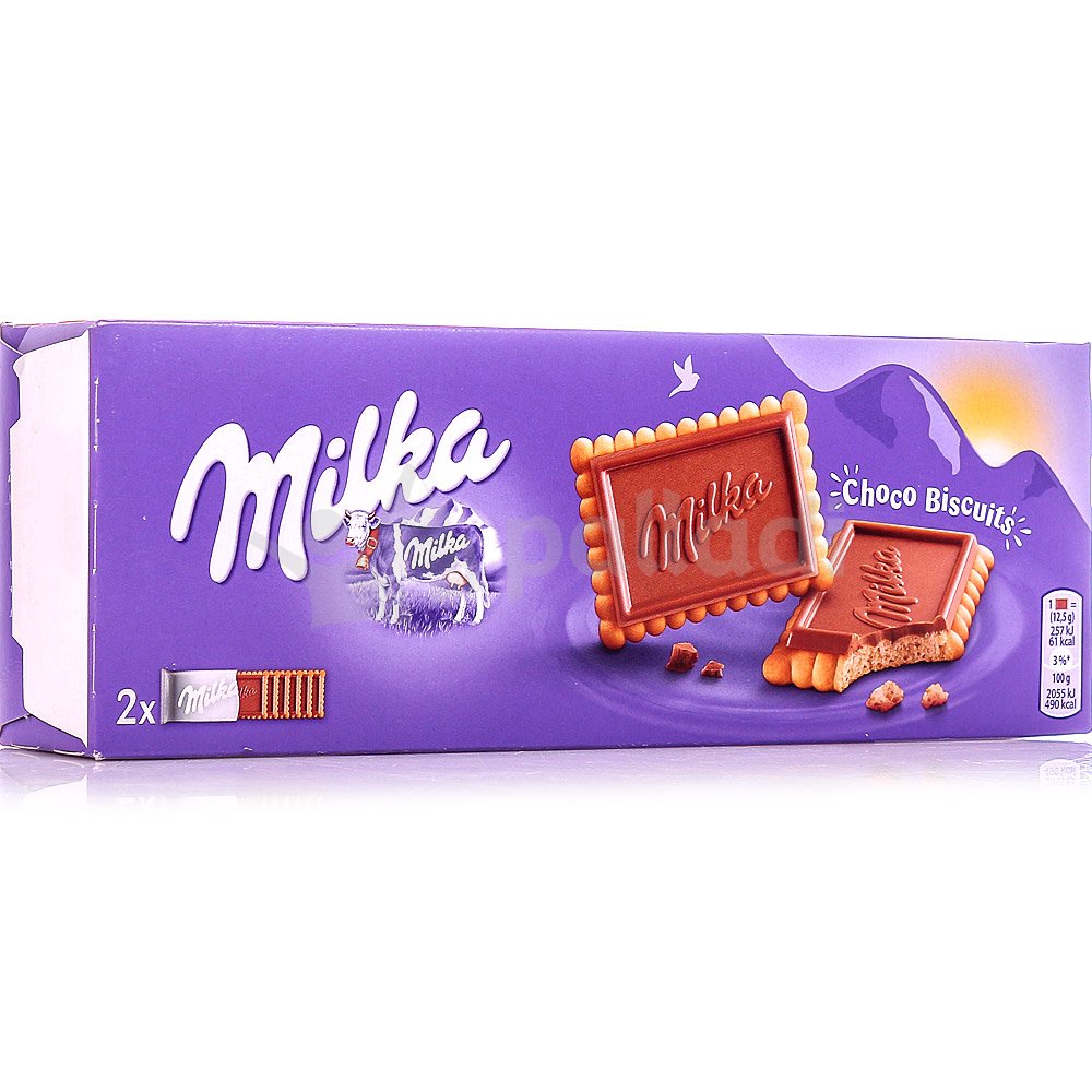 Шоколад Milka Creme with Crispy Biscuit 100г