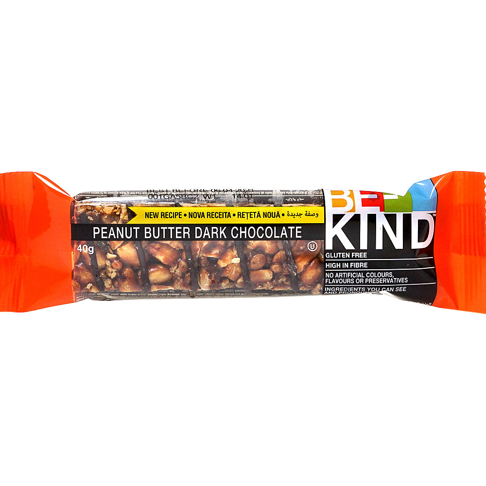 Батончик BE KIND 40г арахисово-миндальный с горьким шоколадом и медом ...