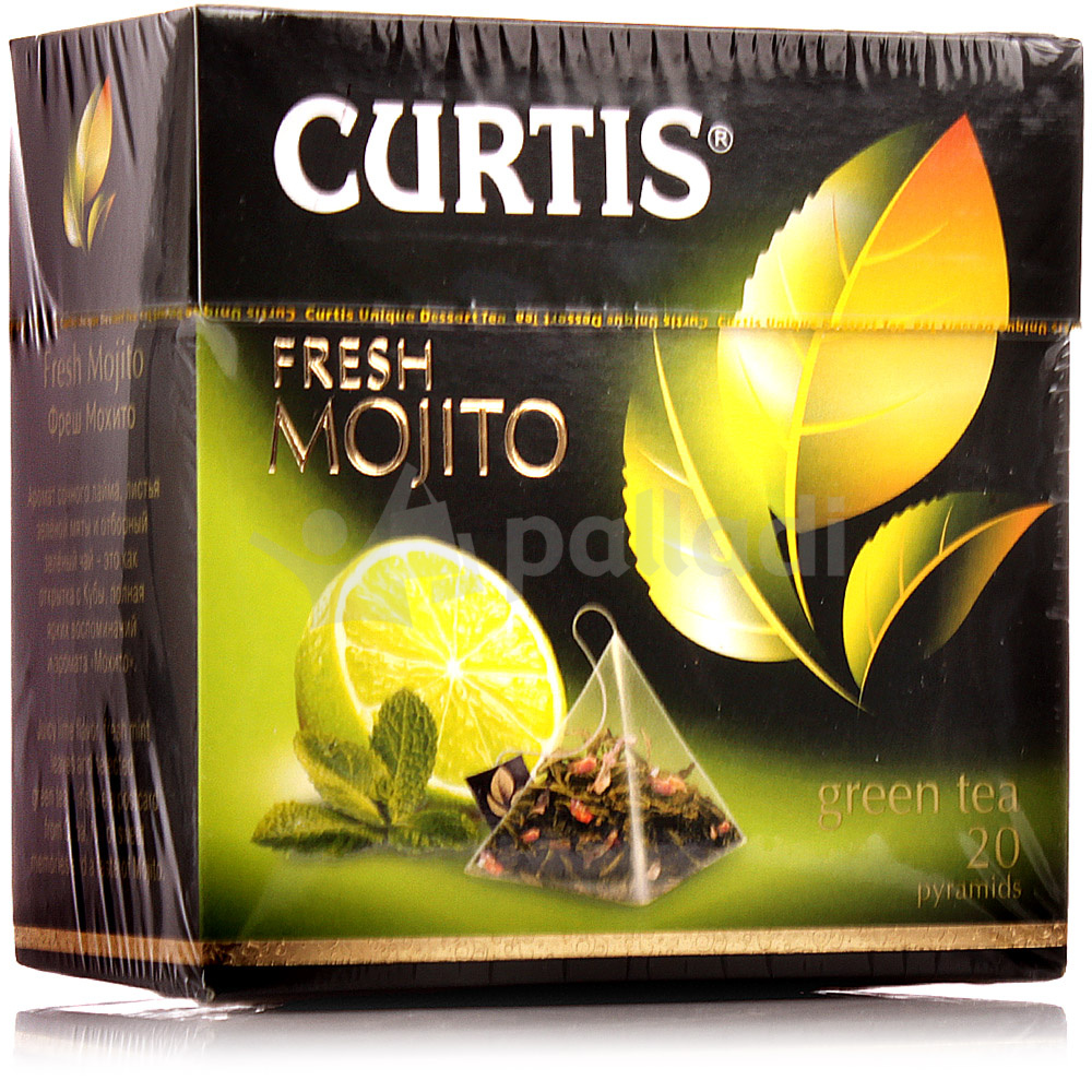 Чай curtis. Чай Curtis Fresh Mojito. Curtis Фреш Мохито чай зеленый 20пир. Чай Кертис Мохито. Зелёный чай Кертис Мохито.