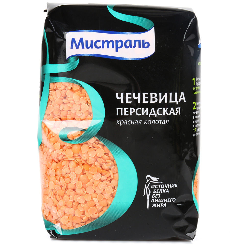 Крупа Мистраль 450г Персидская чечевица красная купить за 154 руб. с ...