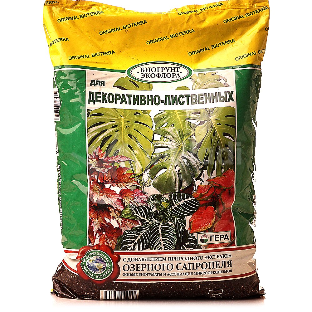 грунты florizel. грунт для декоративно-лиственных растений 5 л. грунт для декоративно-лиственных, 5л, гера.