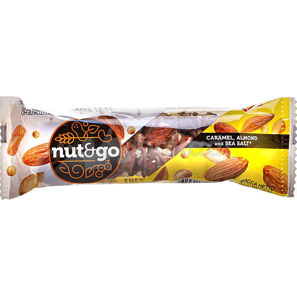 Nut and go. Nut n go батончик 42г. Батончик nut n go миндальный 34г. Батончик nut and go миндальный, 34 г (упаковка 18 шт.). Батончик nut & go миндальный 34г 1/18.