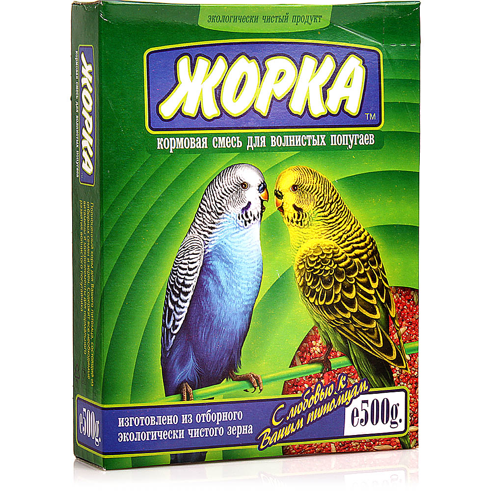 Кормовая смесь для волнистых попугаев 500 г Жорка купить за 170 руб. с  доставкой на дом в интернет-магазине «Palladi» в Южно-Сахалинске