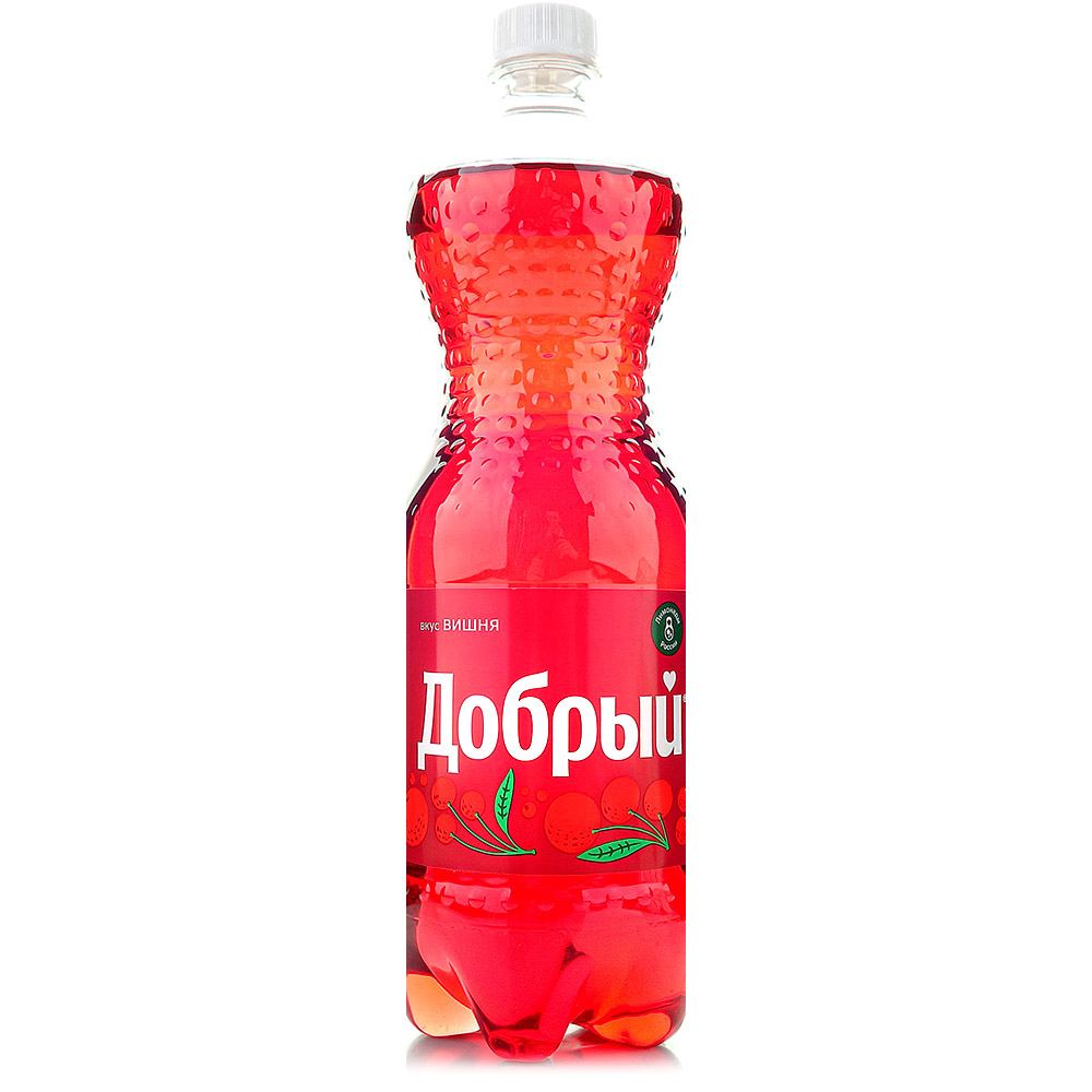 Напиток Добрый вишня 1л газированный купить за 144 руб. с доставкой на ...