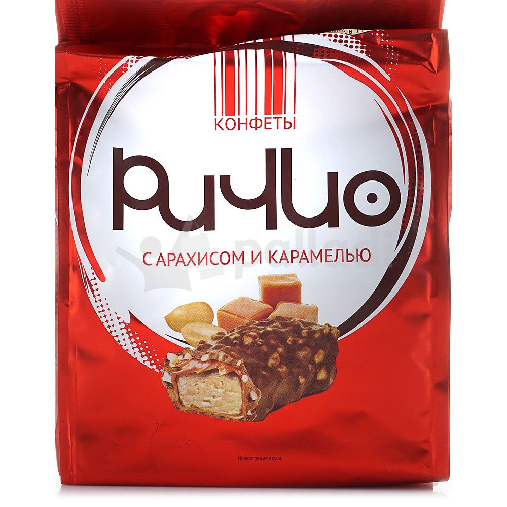 Конфеты Акконд Ричио с арахисом и карамелью 250г купить за 210 руб. с ...