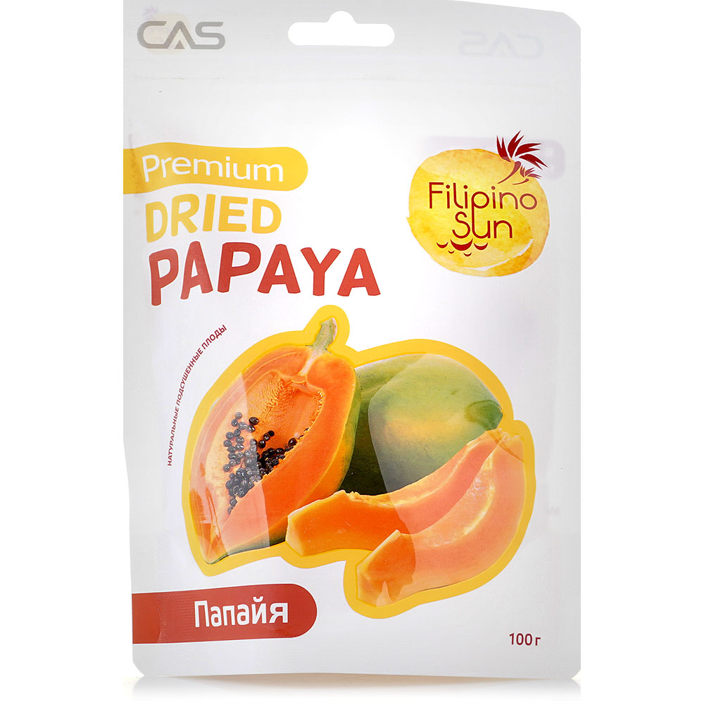 Папайя сушеная Filipino Sun 100г купить за 416 руб. с доставкой на дом ...