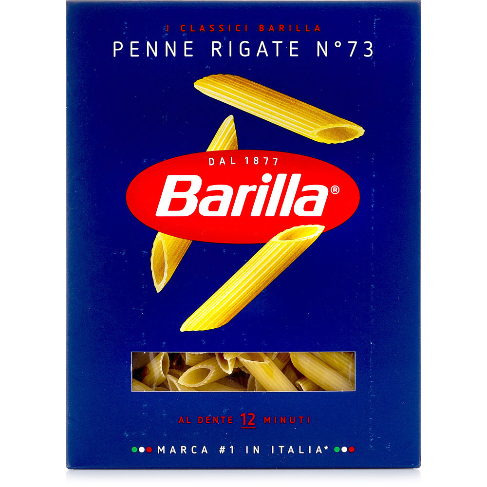 Макаронные изделия Barilla 500г Пенне Ригате № 73 купить за 196 руб. с ...