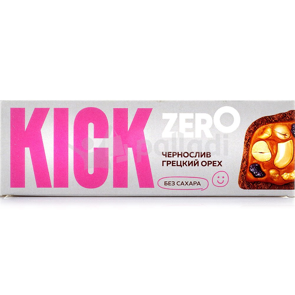 Батончик Kick 45г чернослив/грецкий орех без сахара купить за 168 руб ...