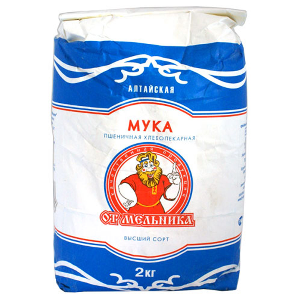 Мука От Мельника в/с 2кг пшеничная купить за 89 руб. с доставкой на дом ...