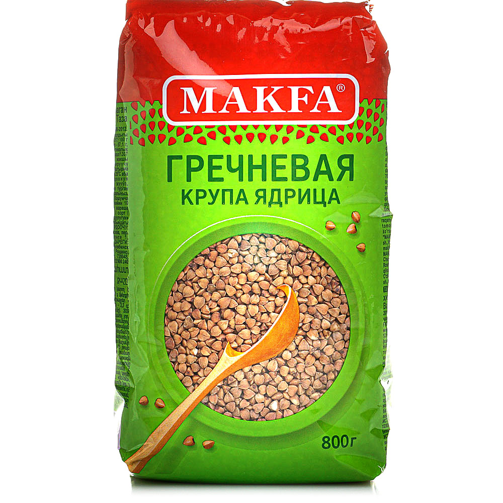Крупа Макфа 800г гречневая отборная 1/6 купить за 146 руб. с доставкой ...