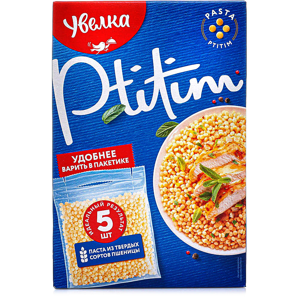 Макароны Увелка Паста Птитим 5/80г купить за 315 руб. с доставкой на ...
