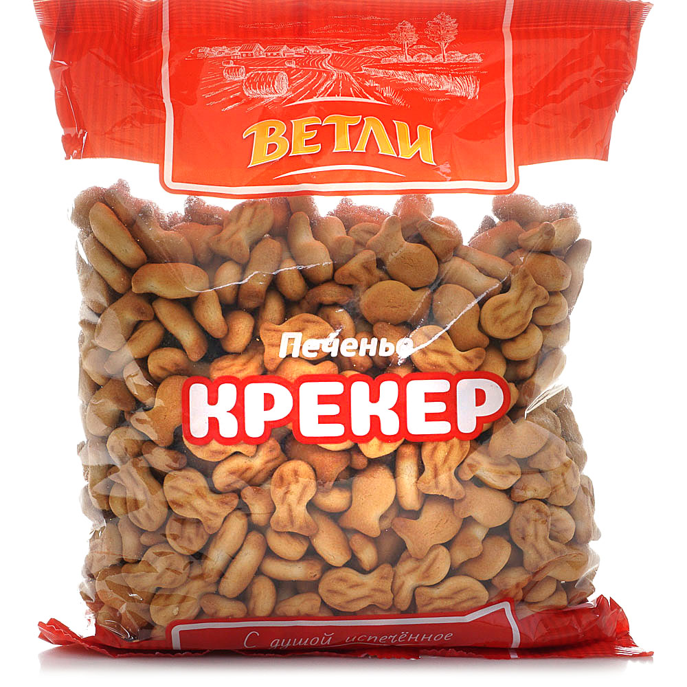 Соленые рыбки печенье