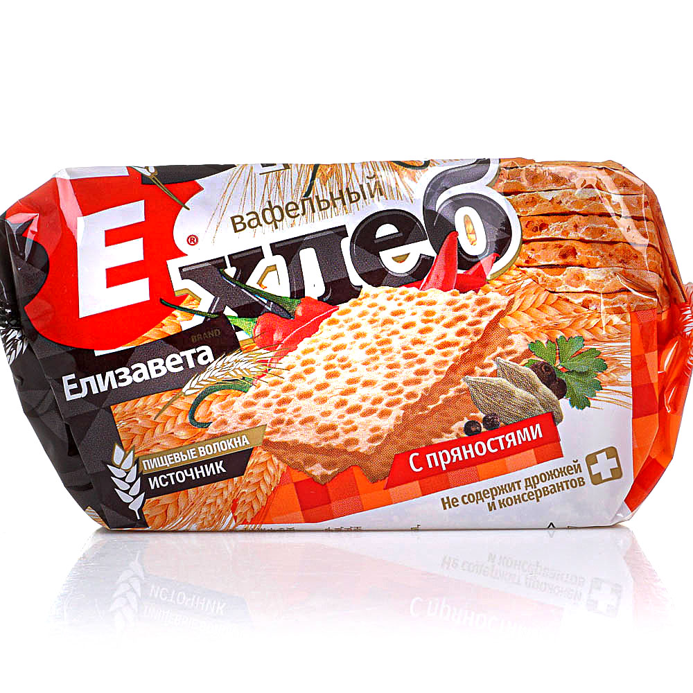 Хлебцы вафельные Елизавета 80г с пряностями 1/20 купить за 77 руб. с ...