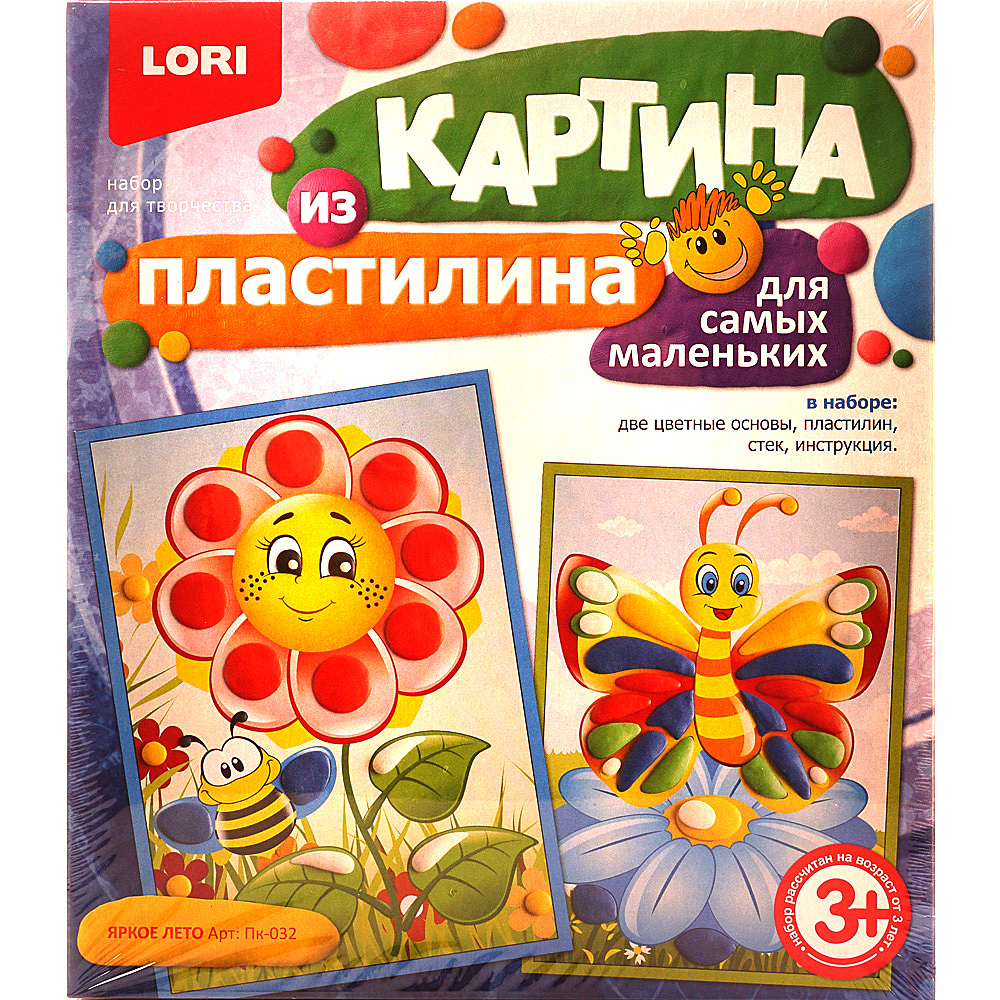 Картина из пластилина lori