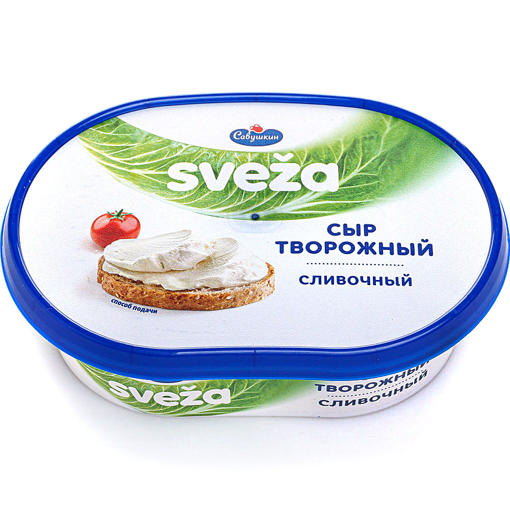 Сыр творожный Савушкин 150г Сливочный ванна купить за 176 руб. с доставкой  на дом в интернет-магазине «Palladi» в Южно-Сахалинске