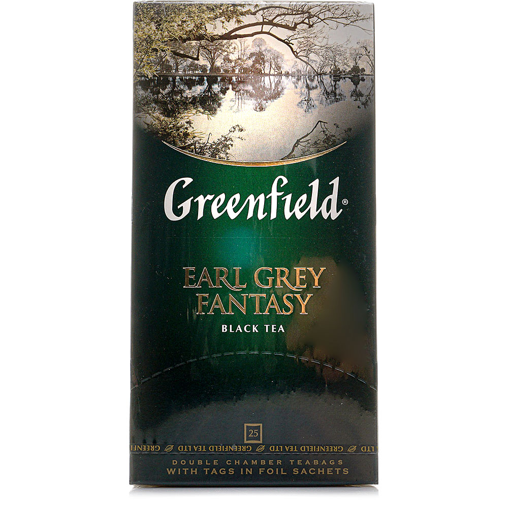 Чай черный greenfield earl grey fantasy