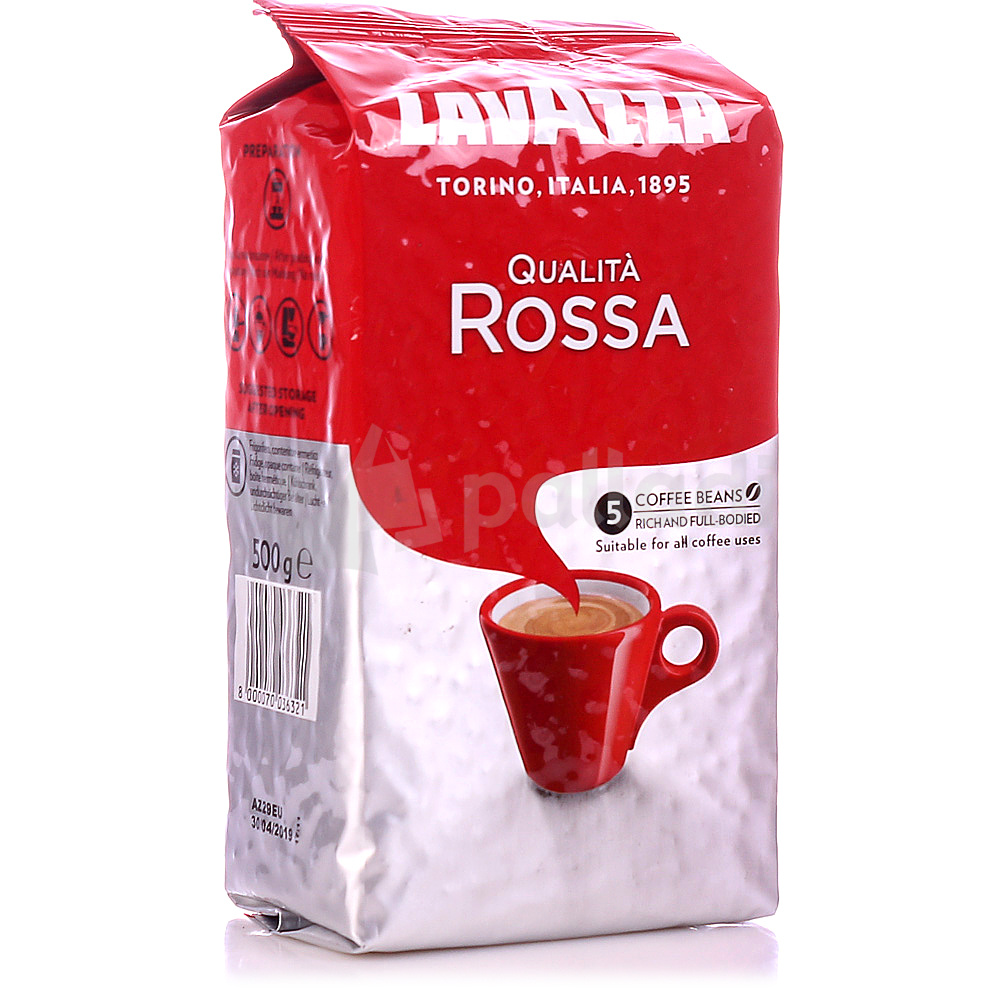 Кофе Lavazza Rossa 500г зерновой