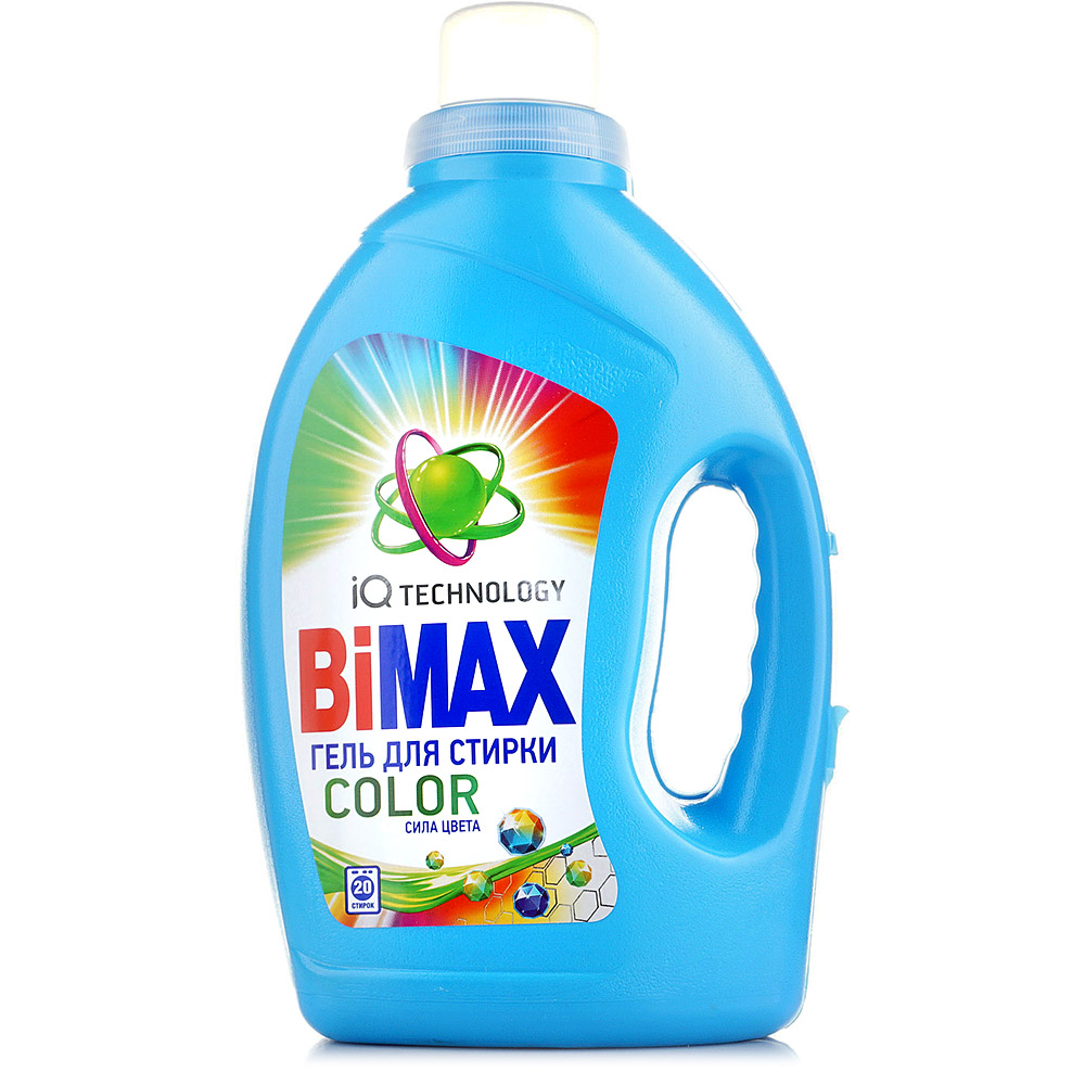Гель для стирки BiMax 1,3л Color купить за 798 руб. с доставкой на дом ...