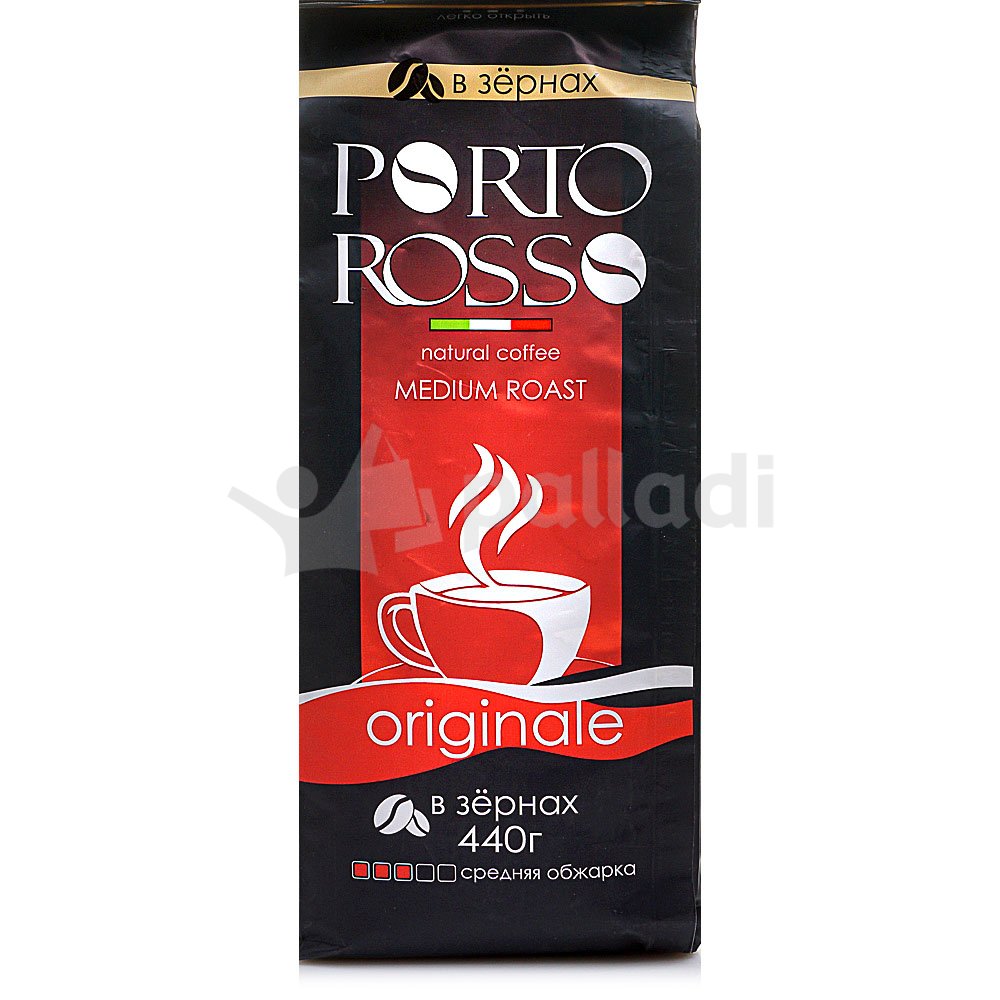 Кофе Porto Rosso Originale в зернах 440г купить за 519 руб. с доставкой ...