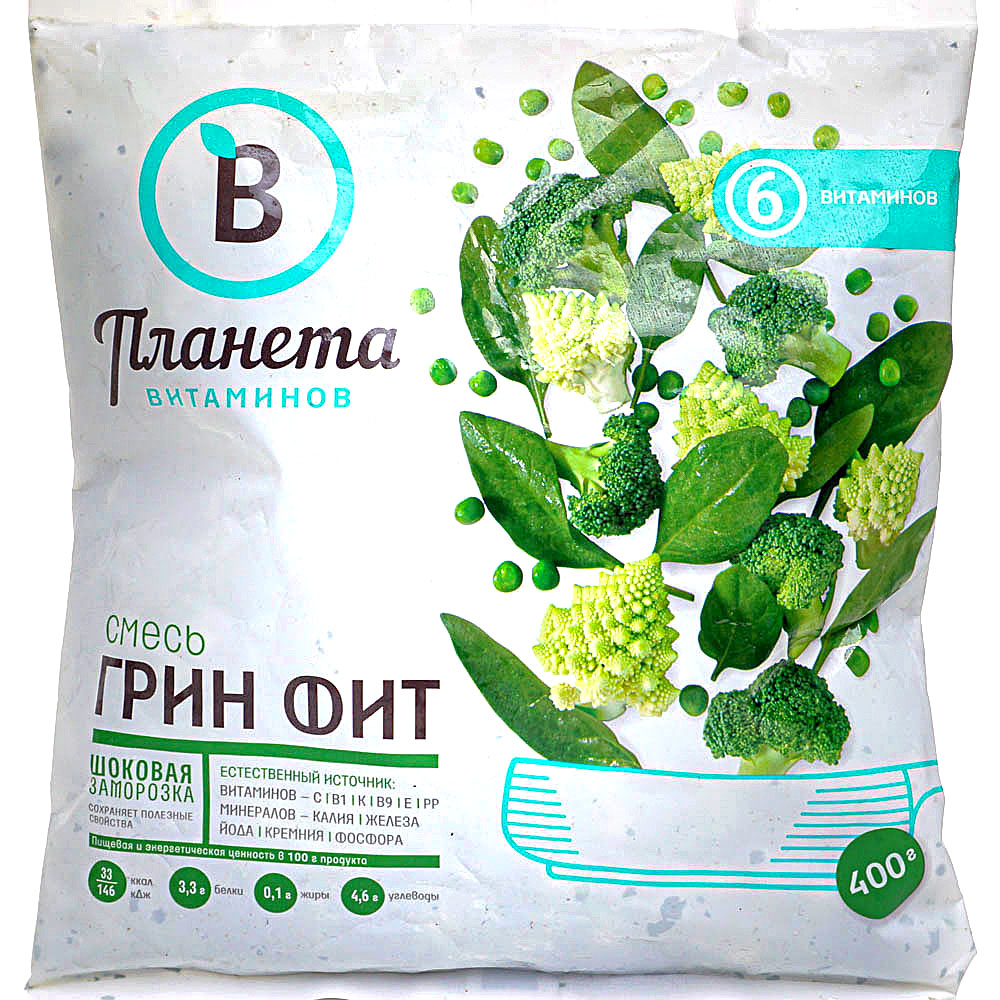 Планета витаминов Смесь Грин Фит 400г купить за 187 руб. с доставкой на ...