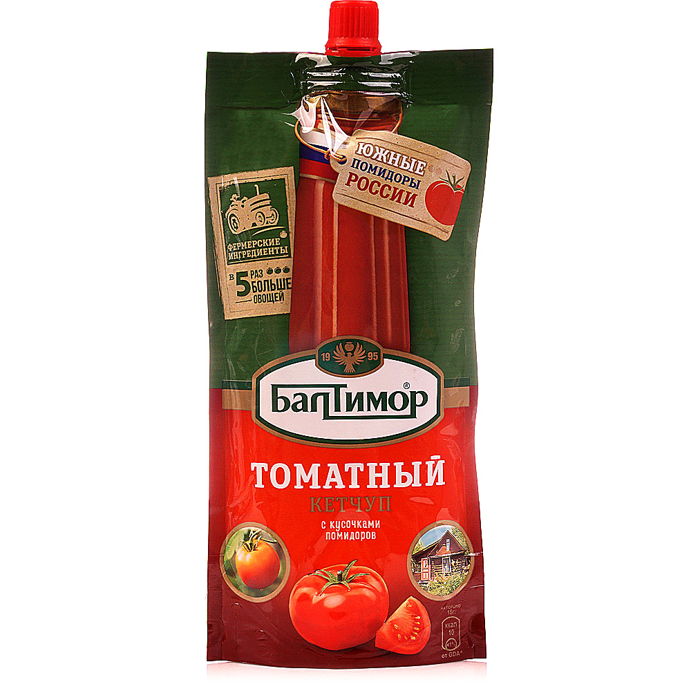 Кетчуп Балтимор 260г Томатный дой/пак купить за 95 руб. с доставкой на ...