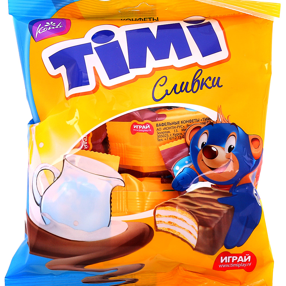 Конфеты Timi сливки