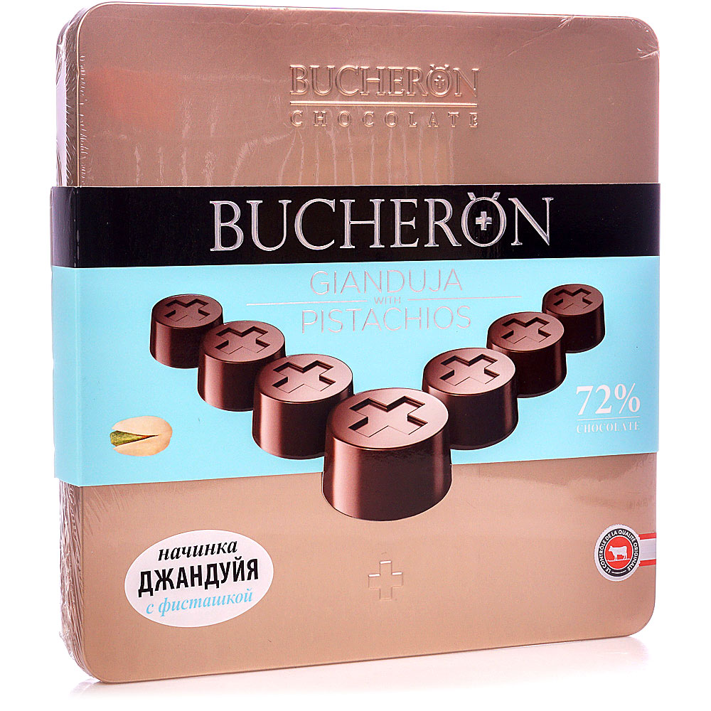 Конфеты Bucheron Gianduja 175г с фисташкой мет/кор купить за 696 руб. с ...