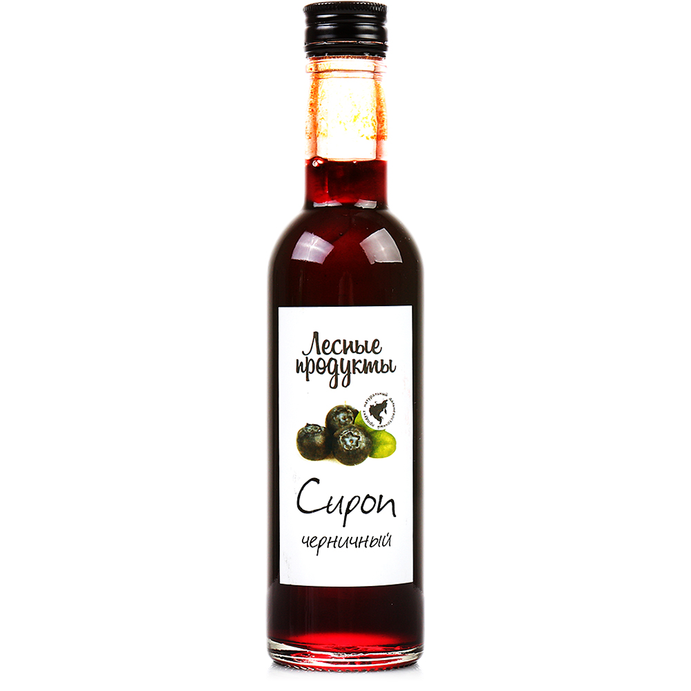Сироп Лесные продукты 250мл черничный купить за 169 руб. с доставкой на ...