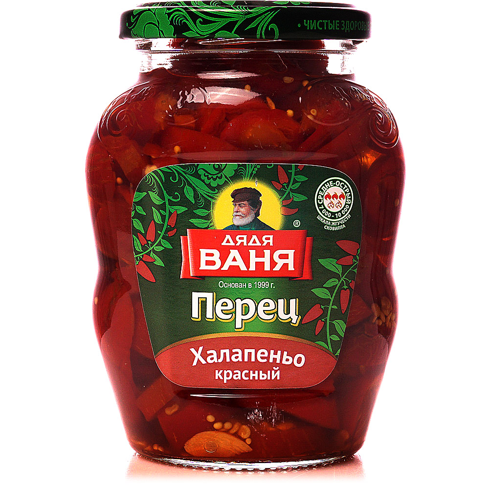 Дядя Ваня Перец Халапеньо 350г красный купить за 295 руб. с доставкой ...