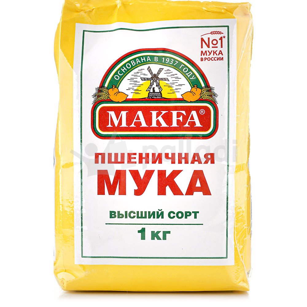 Мука Макфа в/с 1кг пшеничная 1/10 купить за 96 руб. с доставкой на дом в  интернет-магазине «Palladi» в Южно-Сахалинске