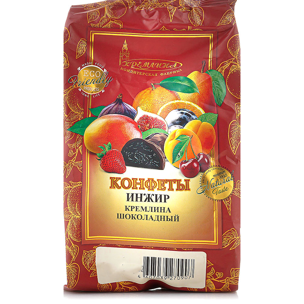 Конфеты Кремлина 190г инжир шоколадный купить за 232 руб. с доставкой ...