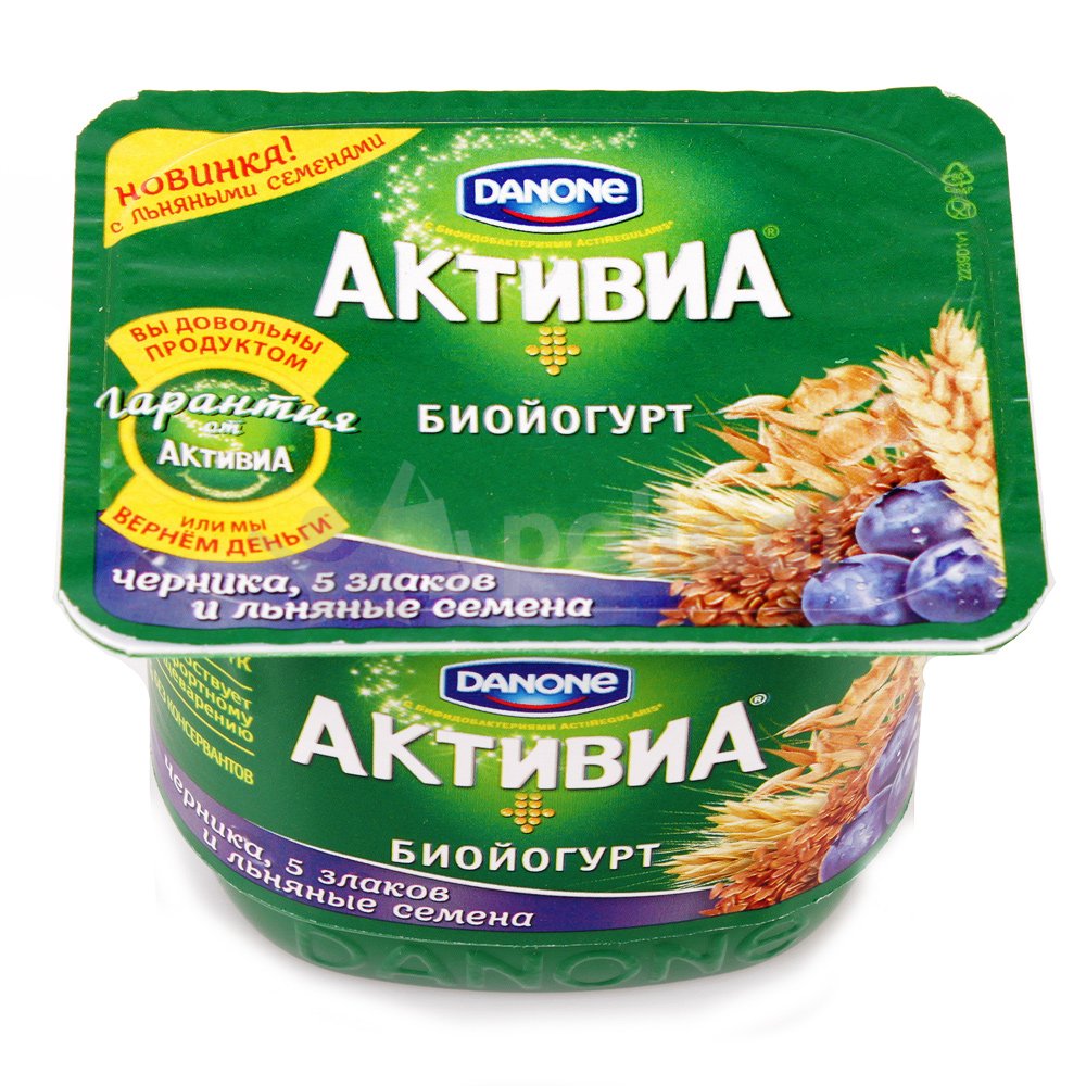 активиа отруби злаки 130г. активиа биопродукт отруби злаки 135гр. активия со злаками. семена. биойогурт питьевой активиа, злаки, 870г.