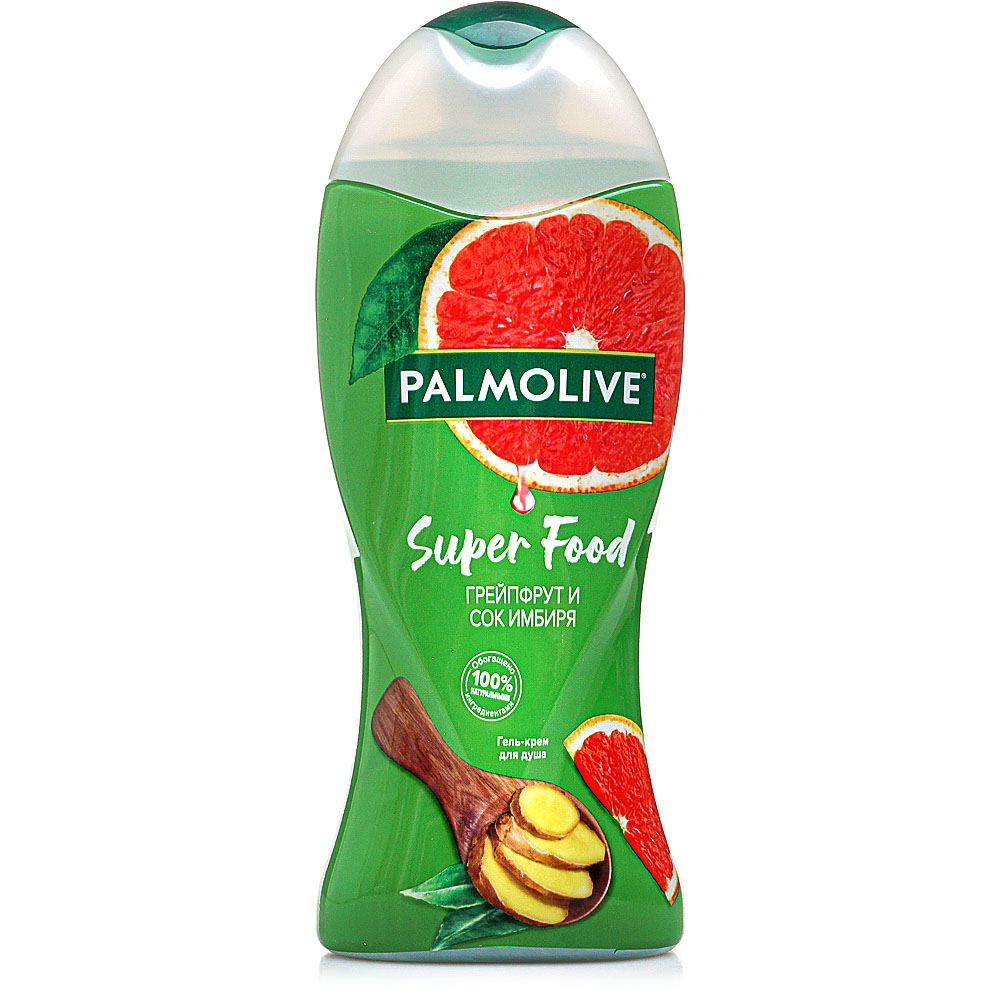 Гель для душа food. Palmolive гель для душа super food 250 мл. Palmolive гель д/душа жен 250мл super food грейпфрут/сок имбиря. Palmolive душ-гель super food грейпфрукт и сок имбиря 750мл.. Palmolive гель для душа super food грейпфрут и имбирь.