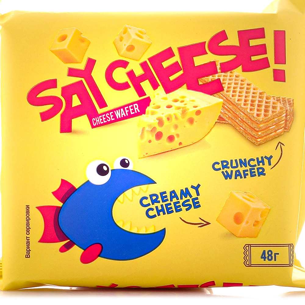 Вафли сырные Say Cheese 48 г купить за 23 руб. с доставкой на дом в ...