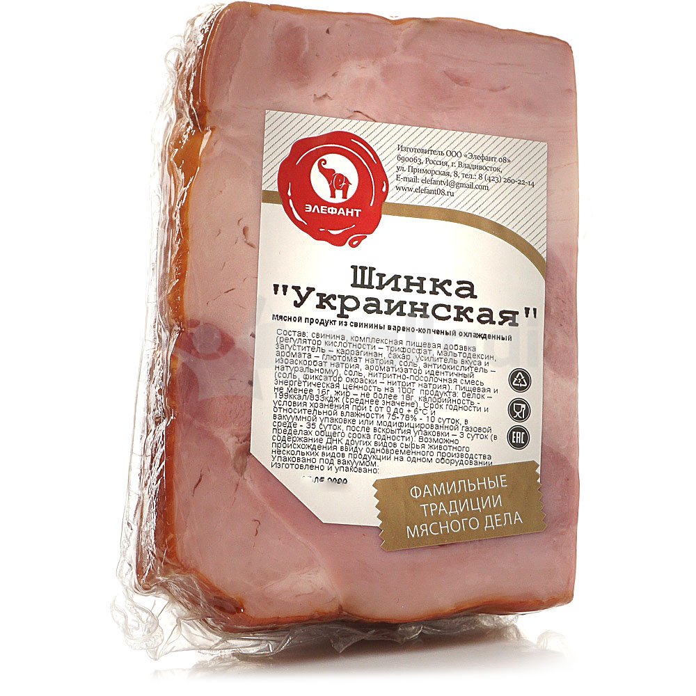 Шинка Элефант 400г Украинская купить за 405 руб. с доставкой на дом в ...